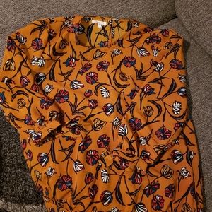 Maurice's floral blouse